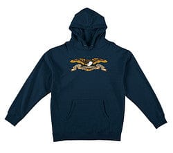 ANTI-HERO HOODIE S Anti-Hero Eagle Hoodie - Navy