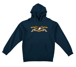 ANTI-HERO YOUTH HOODIE Anti-Hero Eagle Youth Hoodie - Navy