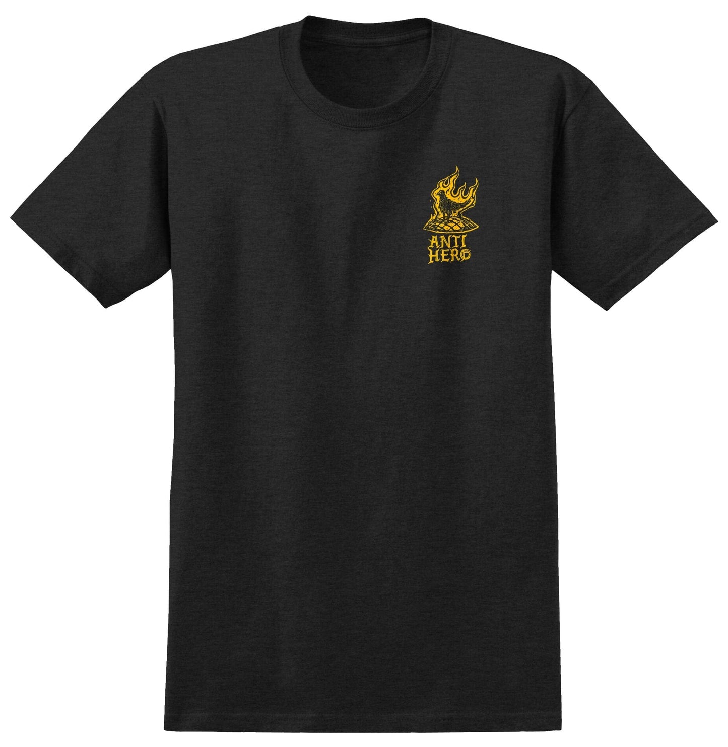 ANTI-HERO T-SHIRT Anti Hero Fireside Tee - Asphalt