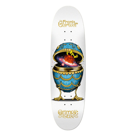 ANTI-HERO DECK 9.1 Anti-Hero Grimple Frank Gerwer Fabrage Shaped Deck - 9.1
