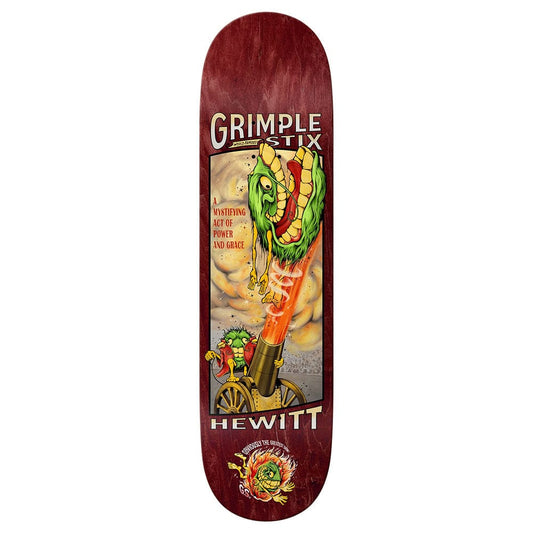 ANTI-HERO DECK 8.3 Anti-Hero Grimple Stix Hewitt Obvious Greats Deck - 8.3