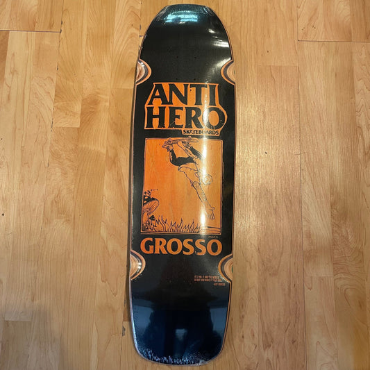 ANTI-HERO DECK 9.25 Anti-Hero Grosso By Lance WW Black Deck - 9.25