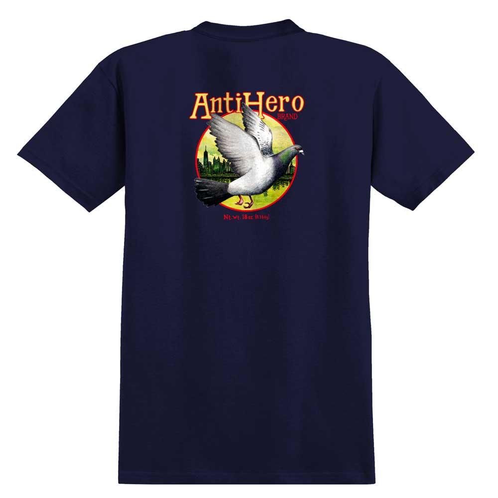 ANTI-HERO T-SHIRT Anti Hero Homers Tee - Navy