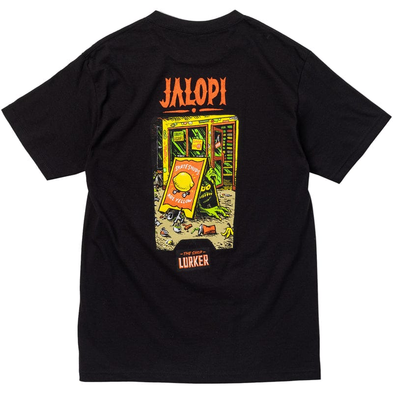 ANTI-HERO T-SHIRT Anti-Hero SSD 2026 Jalopi Shop Lurker Tee - Black