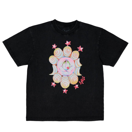 APRIL T-SHIRT April Skateboards Eye By Ema Gasper Tee - Black