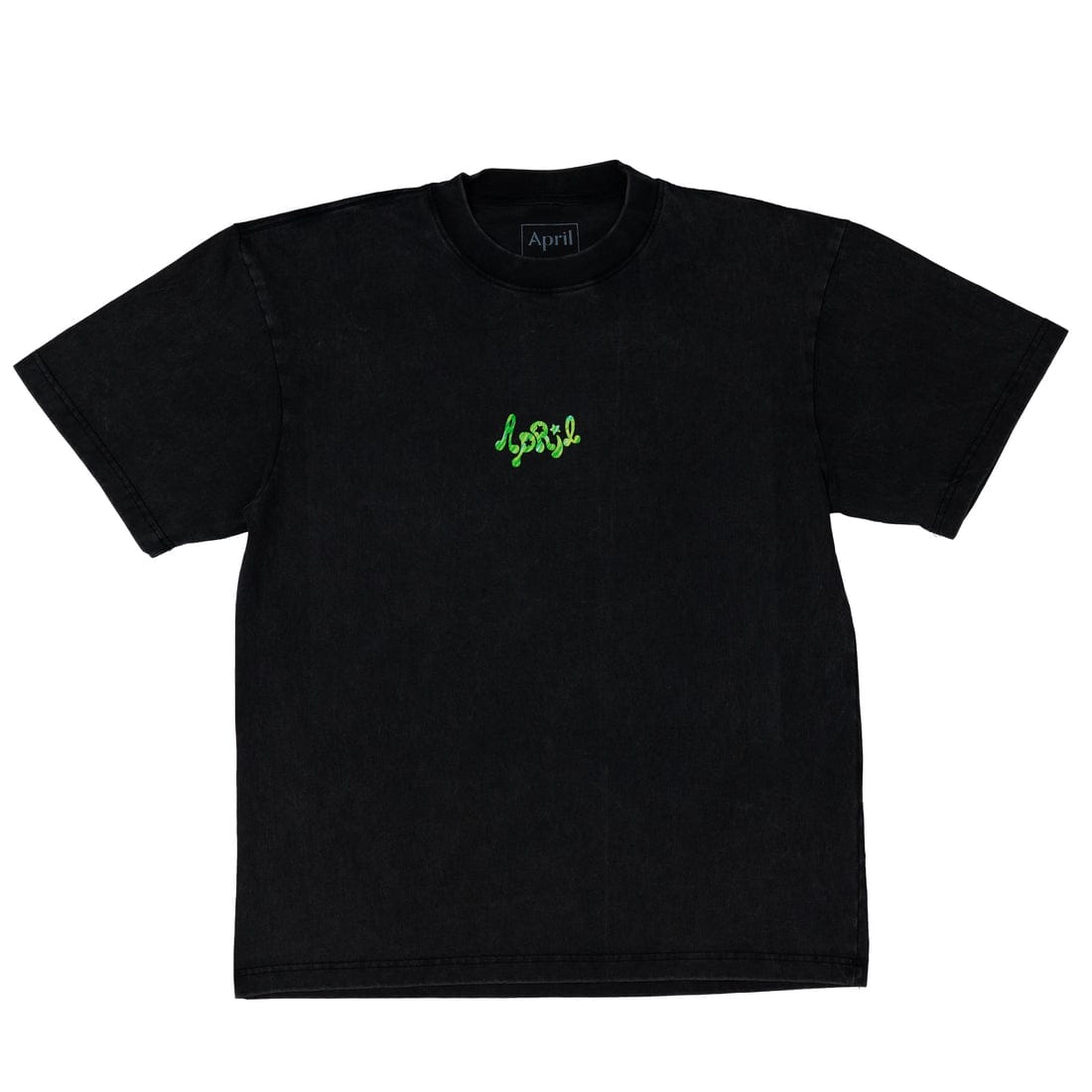 APRIL T-SHIRT April Skateboards Mushroom By Ema Gaspar Tee - Black