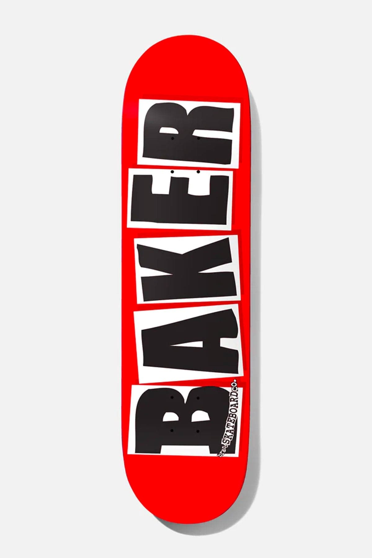 BAKER DECK Baker Brand Logo Red Black Deck