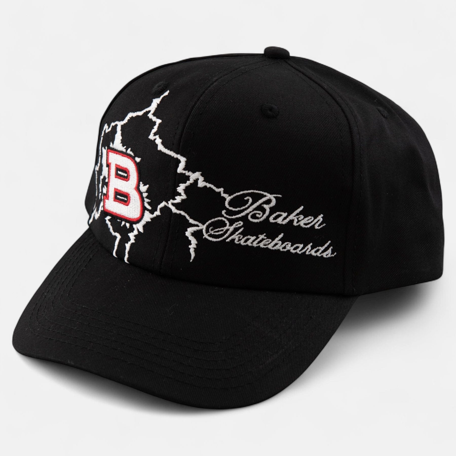 BAKER HAT Baker Electrified B Snapback Hat - Black
