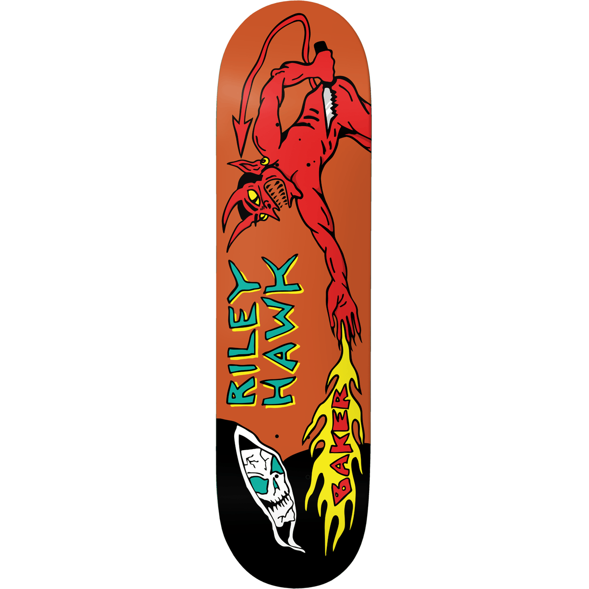 BAKER DECK 8.5 Baker Riley Hawk Evil Vs. Evil Deck - 8.5