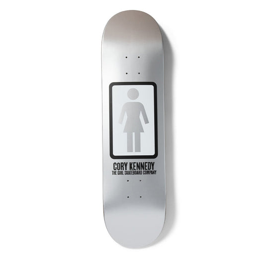 Girl Kennedy OG Black White Twin Tail Deck - 8.25