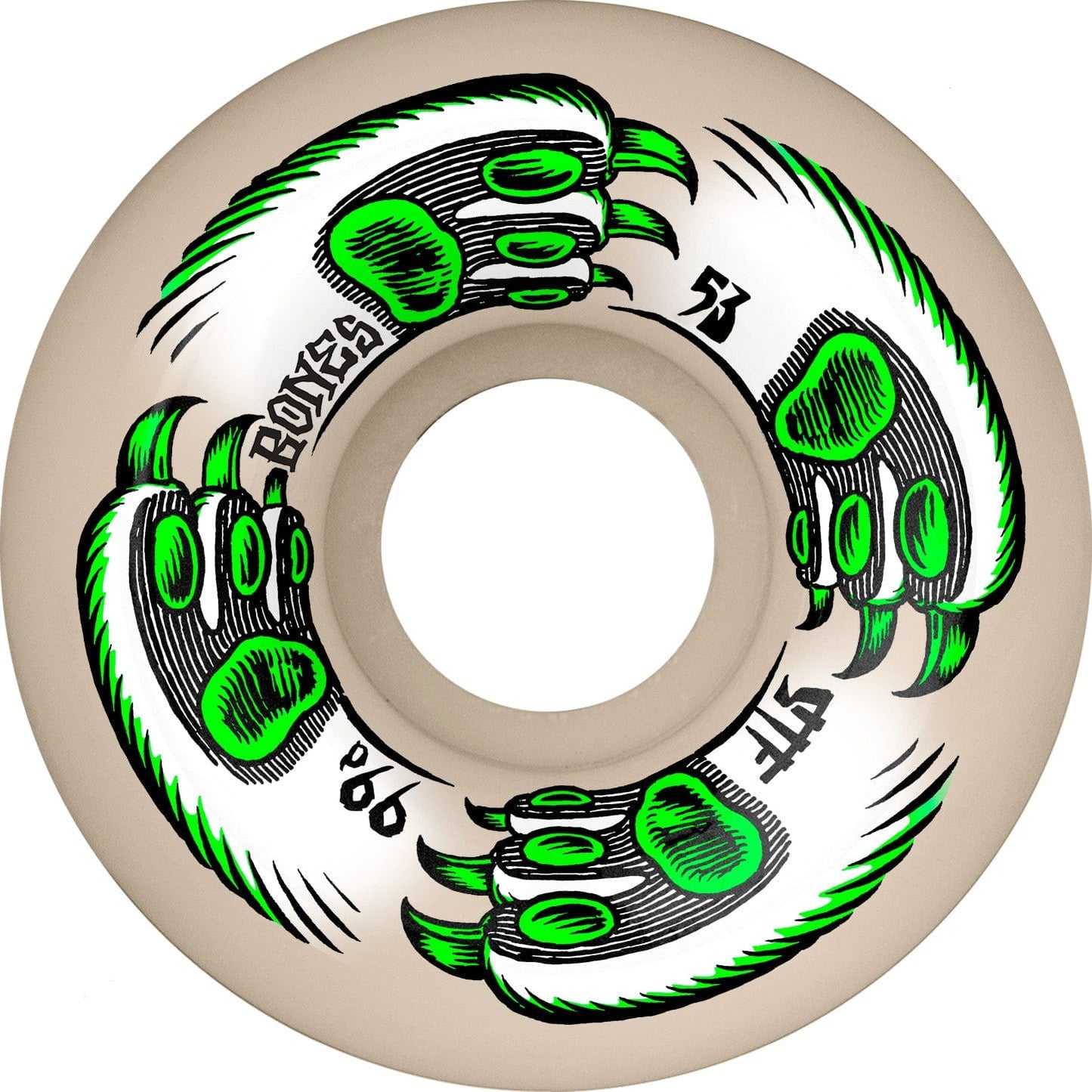 BONES WHEELS 53mm Bones Wheels Kitty Twister V5 SIdecut STF 53mm - 99a