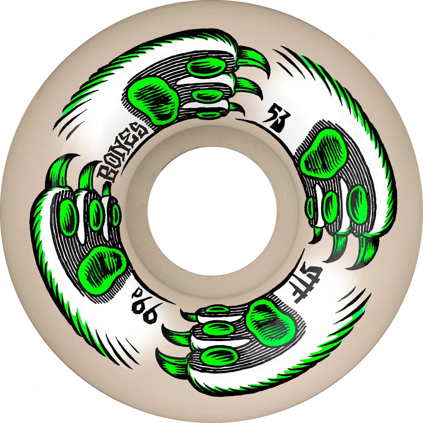 BONES WHEELS 53mm Bones Wheels Kitty Twister V5 SIdecut STF 53mm - 99a