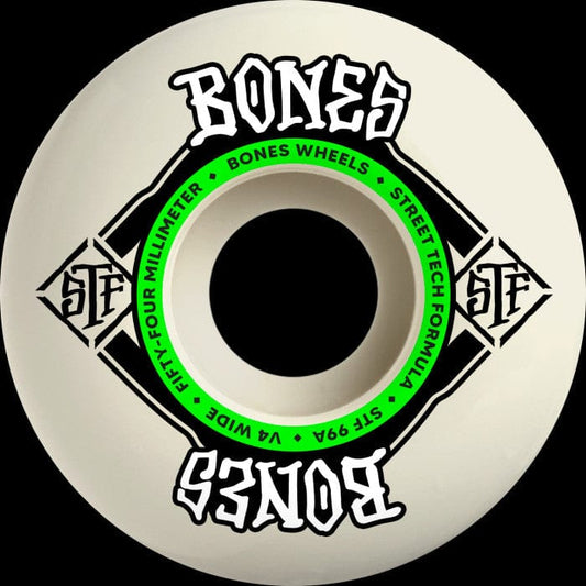 BONES WHEELS 54mm Bones Wheels V4 Wide STF 54mm - 99a