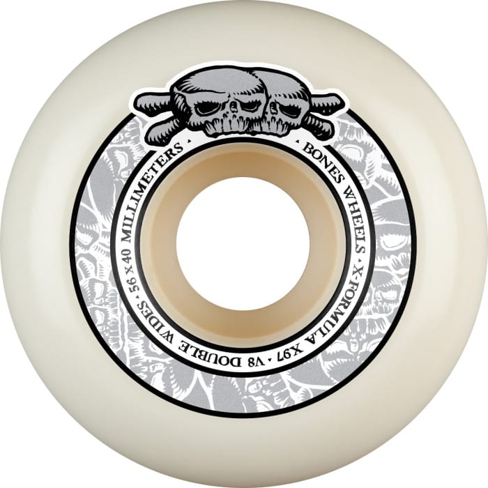 BONES WHEELS 56mm Bones X-Formula Double Wide V8 Wheels 56mm - 97a