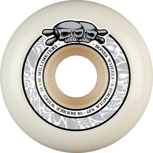 BONES WHEELS 56mm Bones X-Formula Double Wide V8 Wheels 56mm - 97a