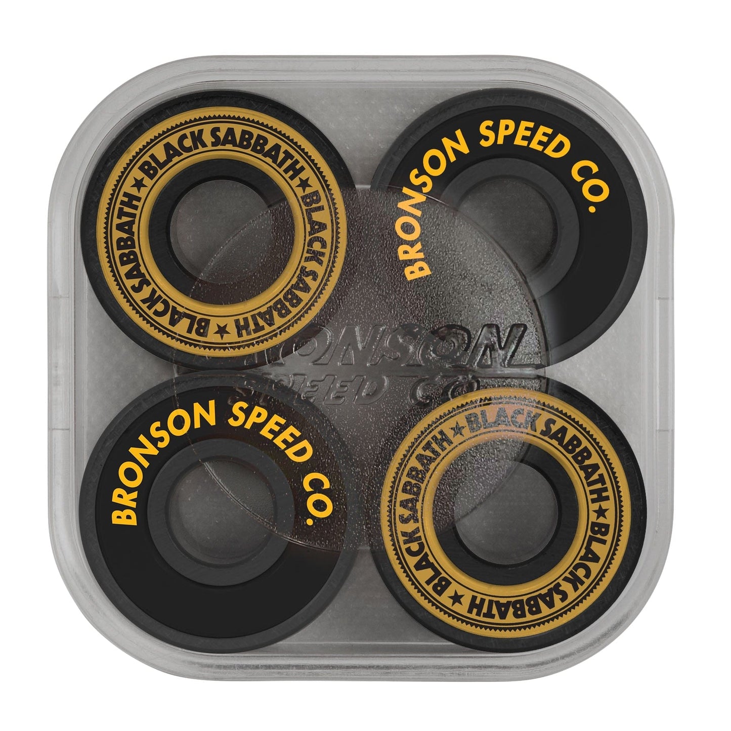 BRONSON SPEED CO. BEARINGS Bronson G3 Black Sabbath Skateboard Bearings