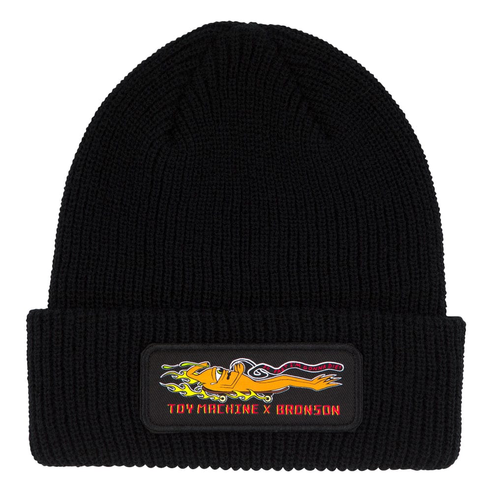 BRONSON SPEED CO. BEANIE Bronson x Toy Machine Beanie - Black