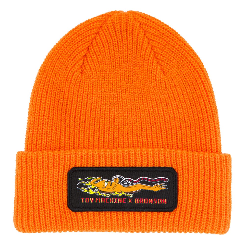 BRONSON SPEED CO. BEANIE Bronson x Toy Machine Beanie - Orange