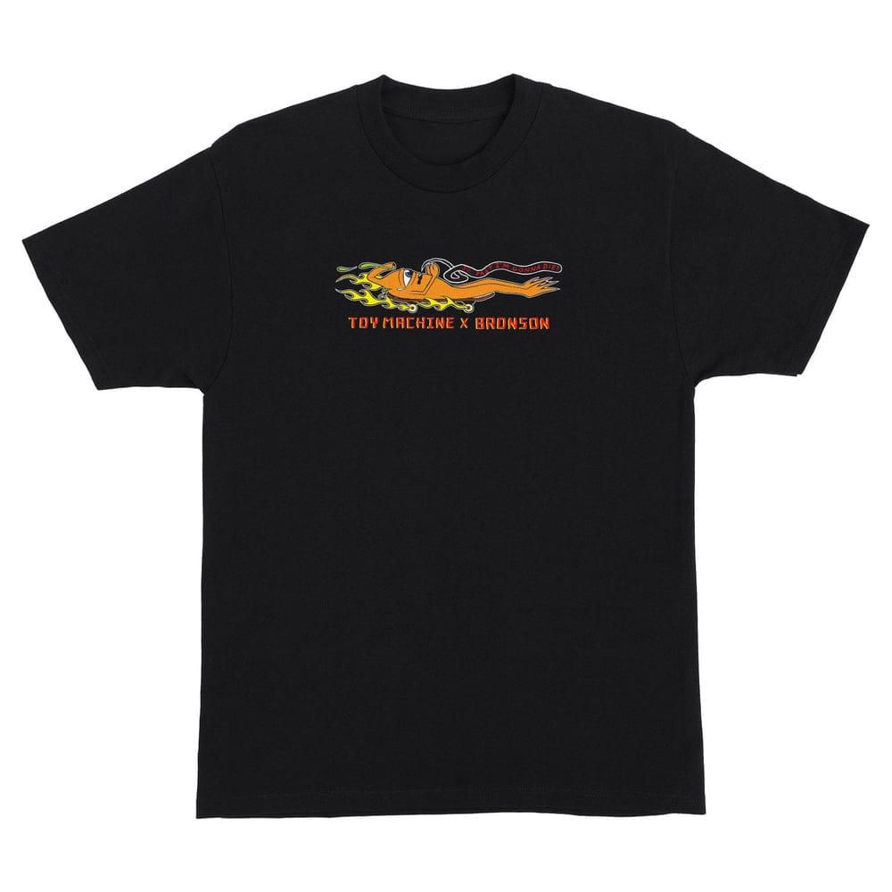 BRONSON SPEED CO. T-SHIRT Bronson x Toy Machine Tee - Black