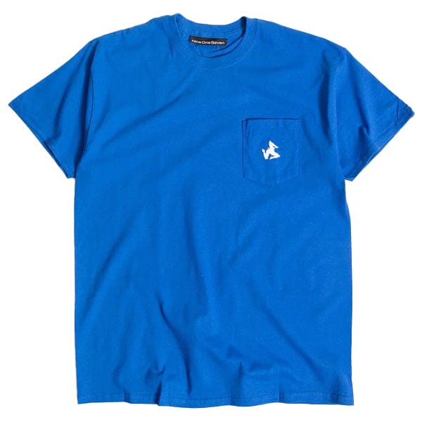 CALL ME 917 T-SHIRT M 917 Pocket Legs Tee - Royal Blue