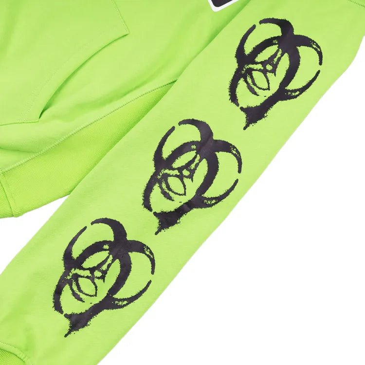 Carpet Company HOODIE L Carpet Biohazard Hoodie - Green