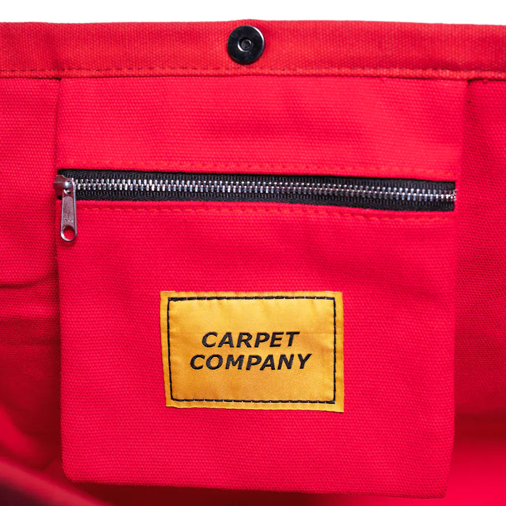 Carpet Company BAG Carpet C-Star Canvas Tote Bag - Red