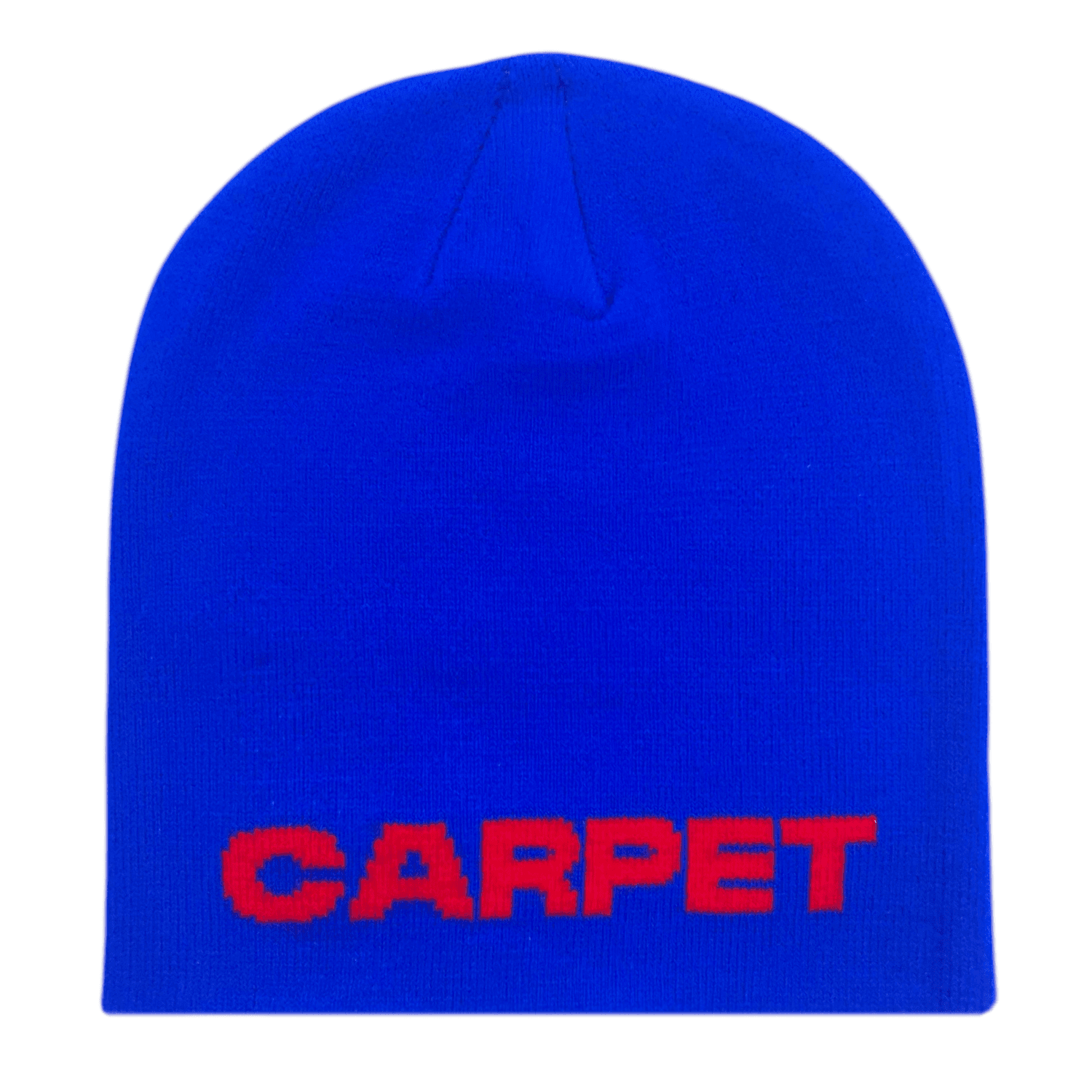 Carpet Company BEANIE Carpet Cent Skully Beanie - Blue Red