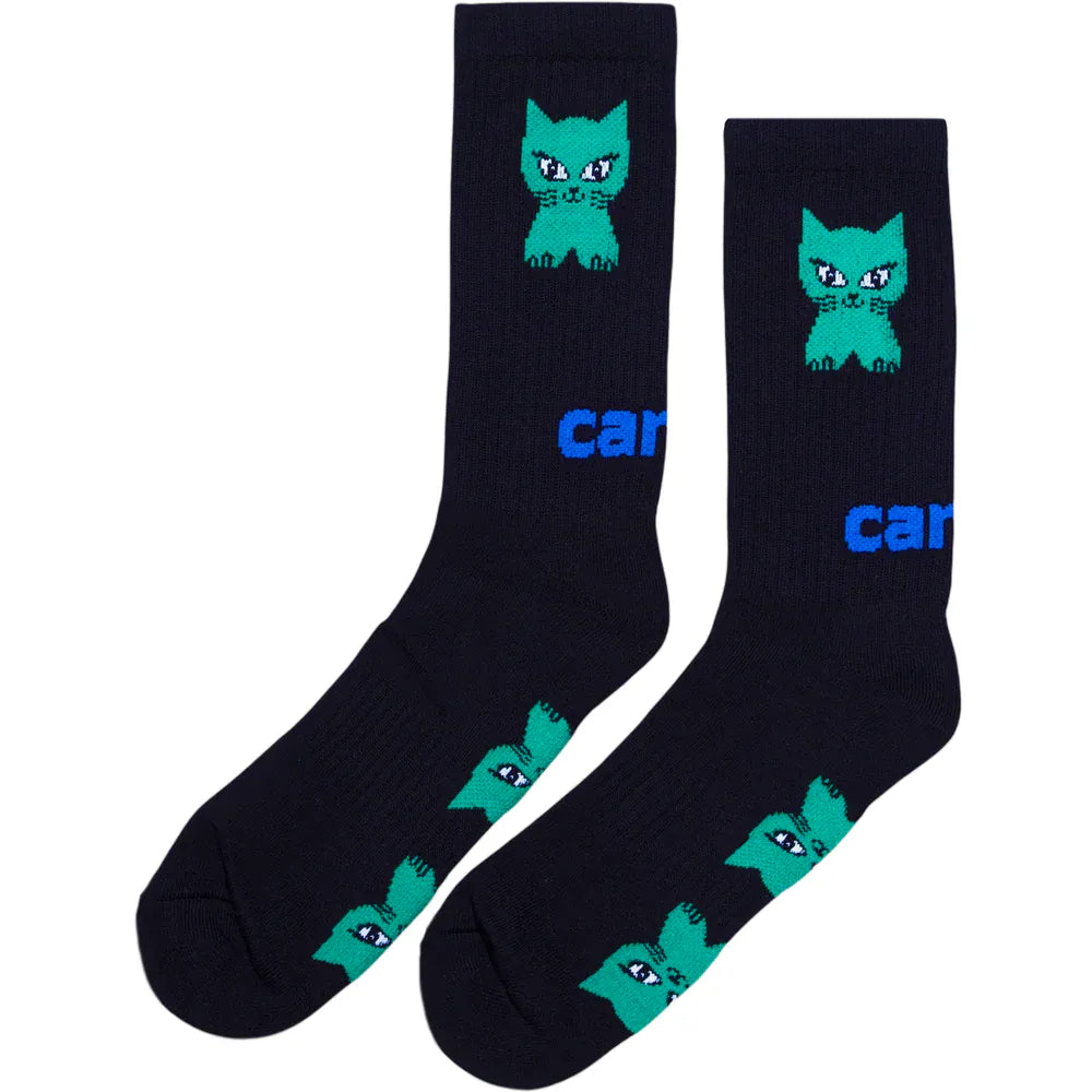 Carpet Company SOCKS Carpet Company Cat Socks - Black