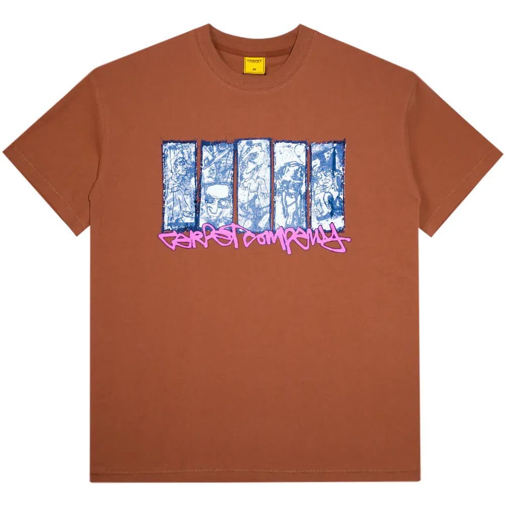 Carpet Company T-SHIRT Carpet Company City Tee - Brown