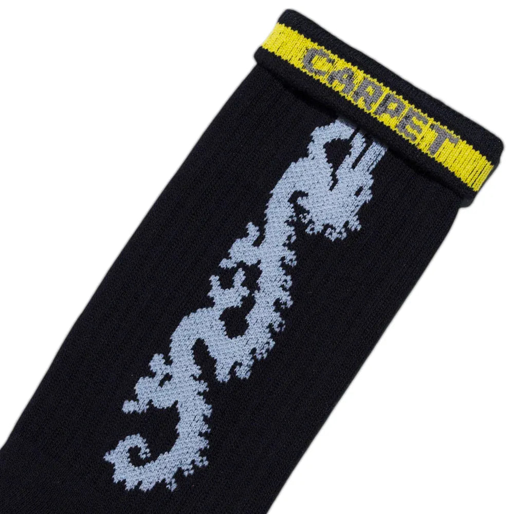Carpet Company SOCKS Carpet Company Dragon Sock - Black