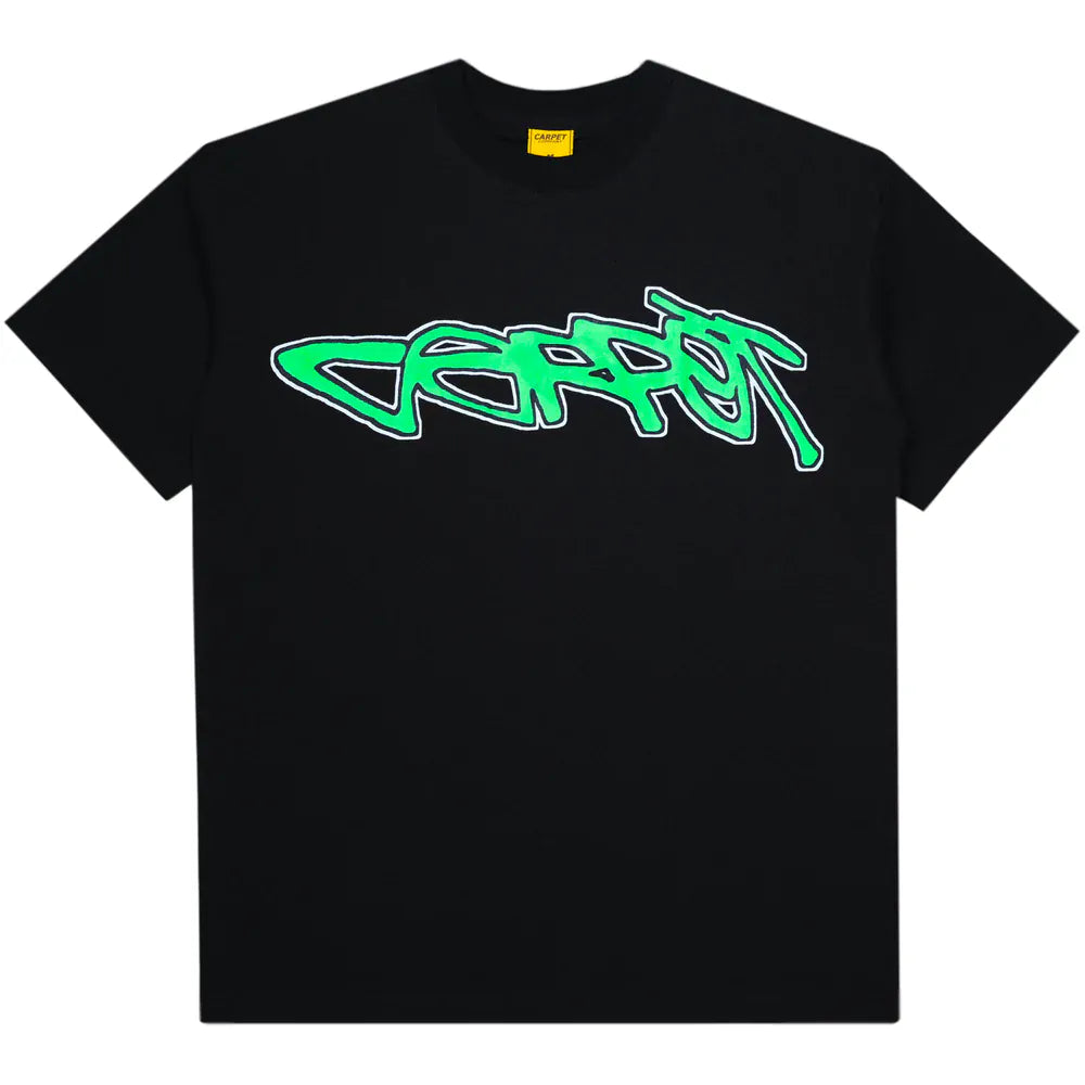 Carpet Company T-SHIRT Carpet Company Freestyle Tee - Black Green