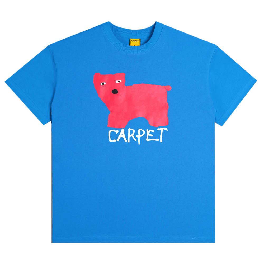 Carpet Company T-SHIRT Carpet Company Low IQ Dog Tee - Blue