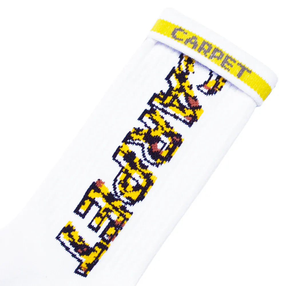 Carpet Company SOCKS Carpet Company Misprint Sock - White