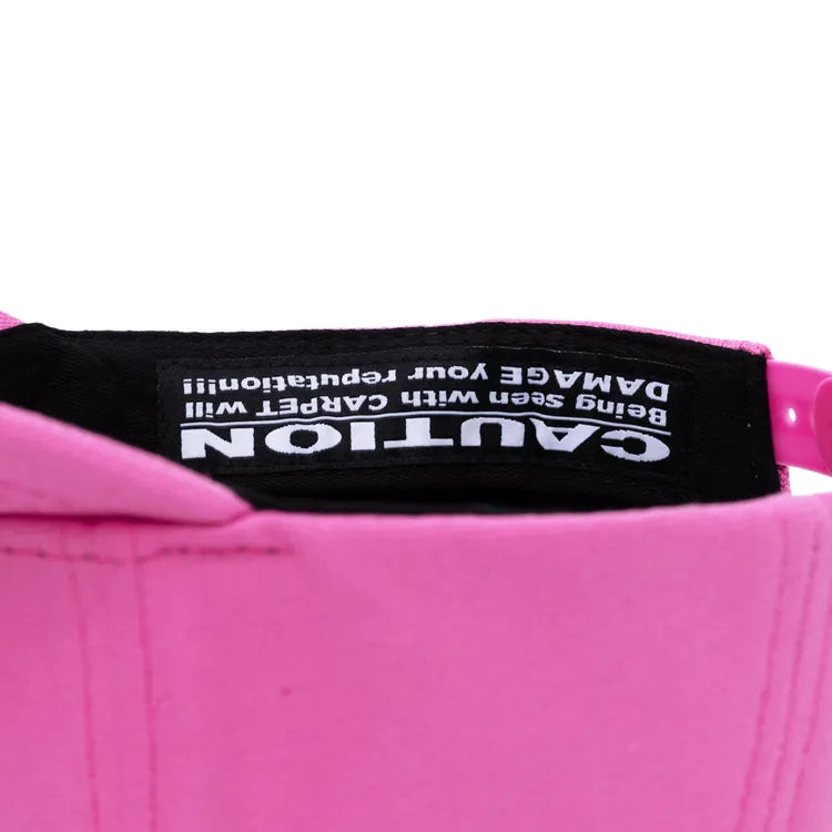Carpet Company HAT Carpet Glow In The Dark C-Star Hat - Pink