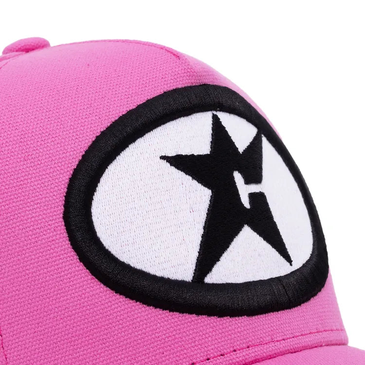 Carpet Company HAT Carpet Glow In The Dark C-Star Hat - Pink