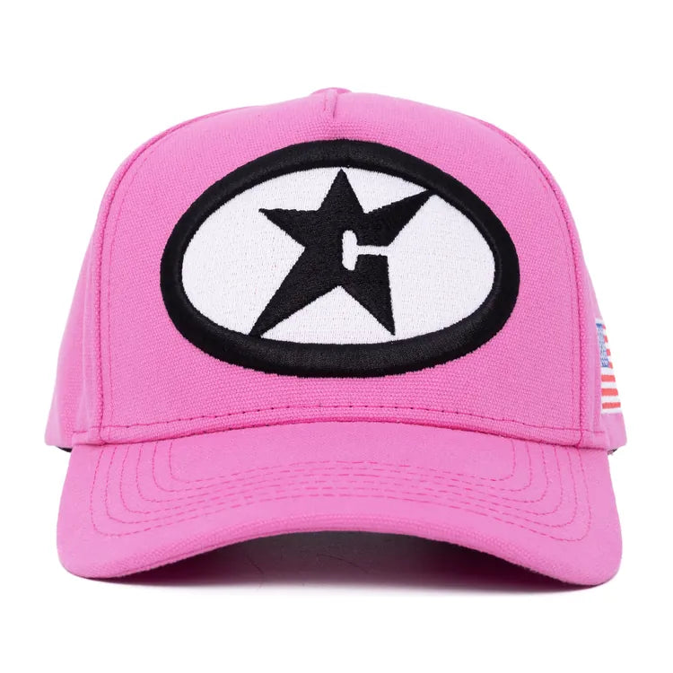 Carpet Company HAT Carpet Glow In The Dark C-Star Hat - Pink