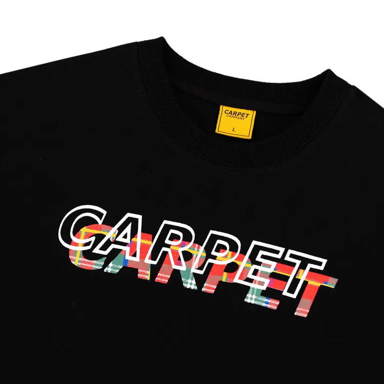 Carpet Company T-SHIRT Carpet Misprint Tee - Black