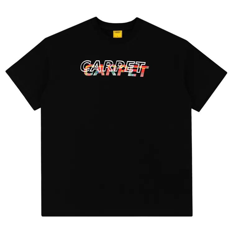 Carpet Company T-SHIRT Carpet Misprint Tee - Black
