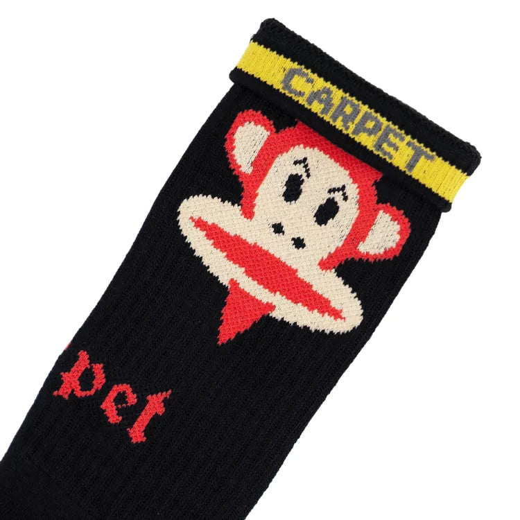 Carpet Company SOCKS Carpet Paul Frank Julius Socks - Black