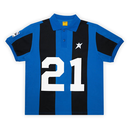 Carpet Company JERSEY Carpet Polo Stripe Jersey - Navy