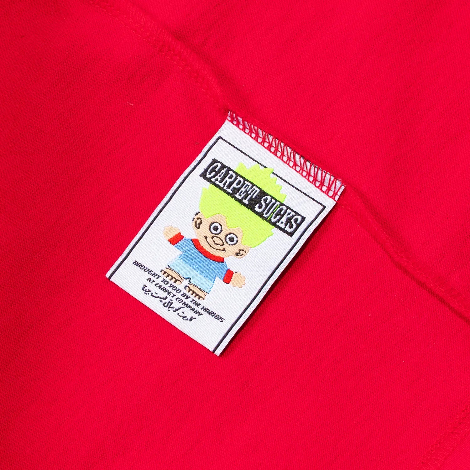 Carpet Company T-SHIRT Carpet Varsity Tee - Red