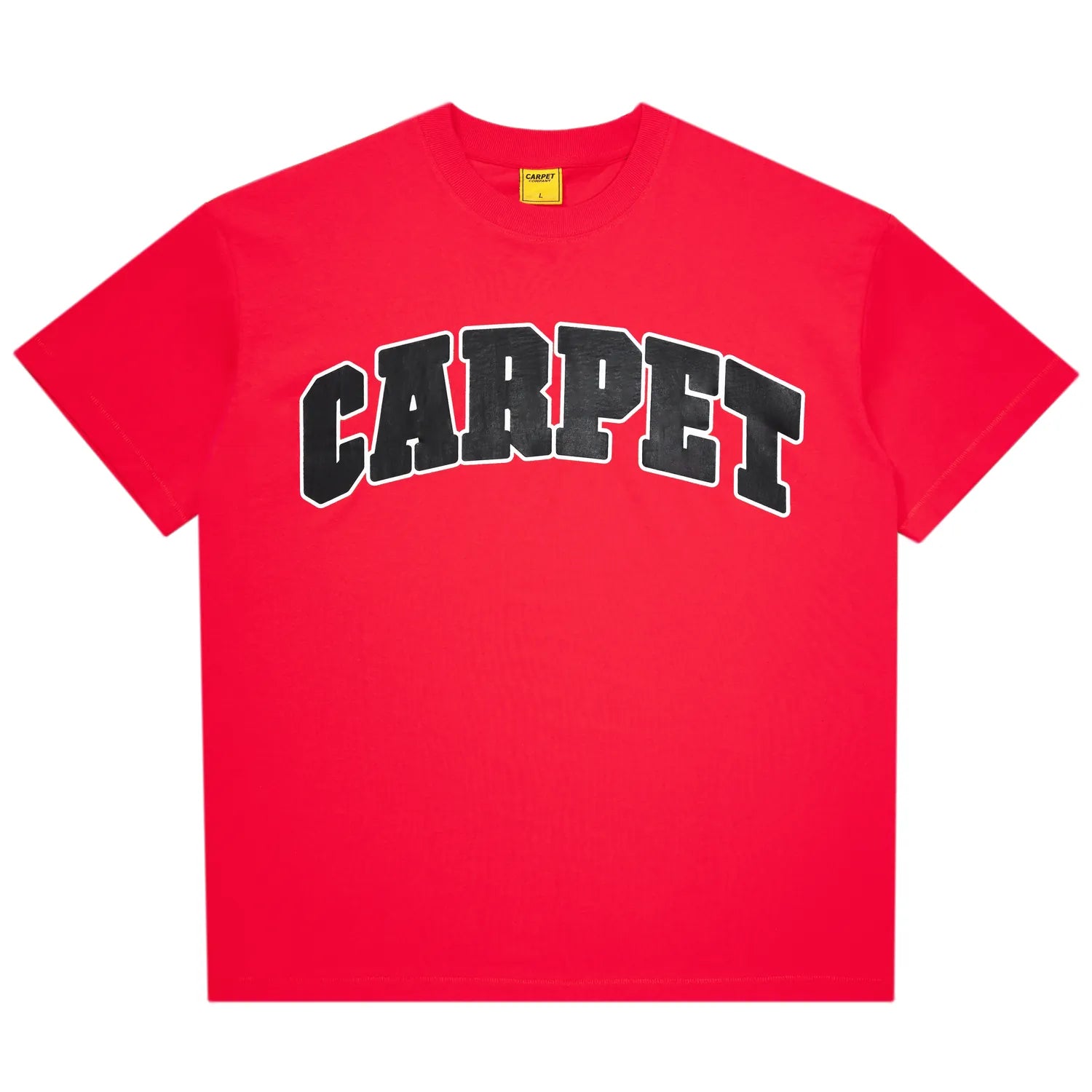 Carpet Company T-SHIRT Carpet Varsity Tee - Red