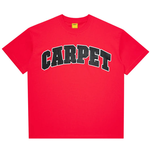 Carpet Company T-SHIRT Carpet Varsity Tee - Red