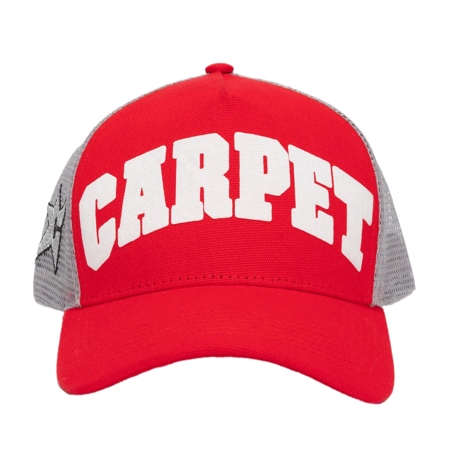 Carpet Company HAT Carpet Varsity Trucker Hat - Red