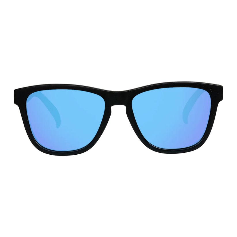 CASSTTE OPTICS SUNGLASSES Cassette Optics Easy Livin' - Matte Black / Blue Mirror Polarized Lens