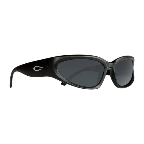 CASSTTE OPTICS SUNGLASSES Cassette Optics Limewire Sunglasses - Black / Smoke Lens