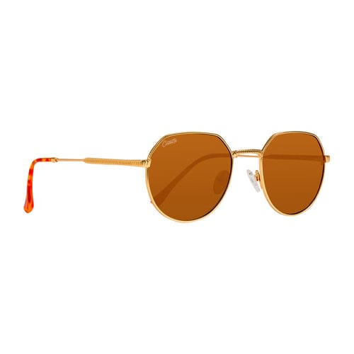 CASSTTE OPTICS SUNGLASSES Cassette Optics Melody Sunglasses - Gold Blonde Tort Brown