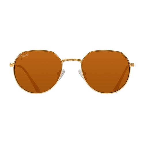 CASSTTE OPTICS SUNGLASSES Cassette Optics Melody Sunglasses - Gold Blonde Tort Brown