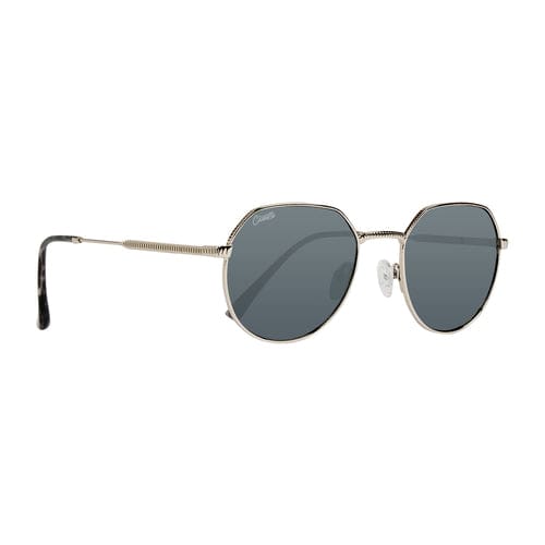 CASSTTE OPTICS SUNGLASSES Cassette Optics Melody Sunglasses - Silver Dark Tort Smoke