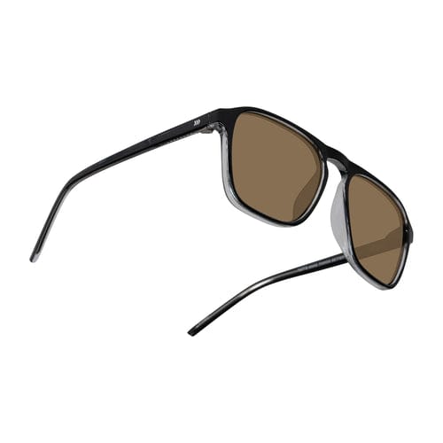 CASSTTE OPTICS SUNGLASSES Cassette Optics Philips Sunglasses - Eclipse Black / Polarized Light Brown Lens